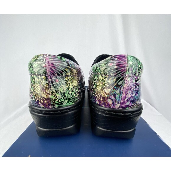 KLOGS Footwear Clogs Size 8 Imperial Dandelion Patent Nurse Shoes Standing MINT - Picture 4 of 16